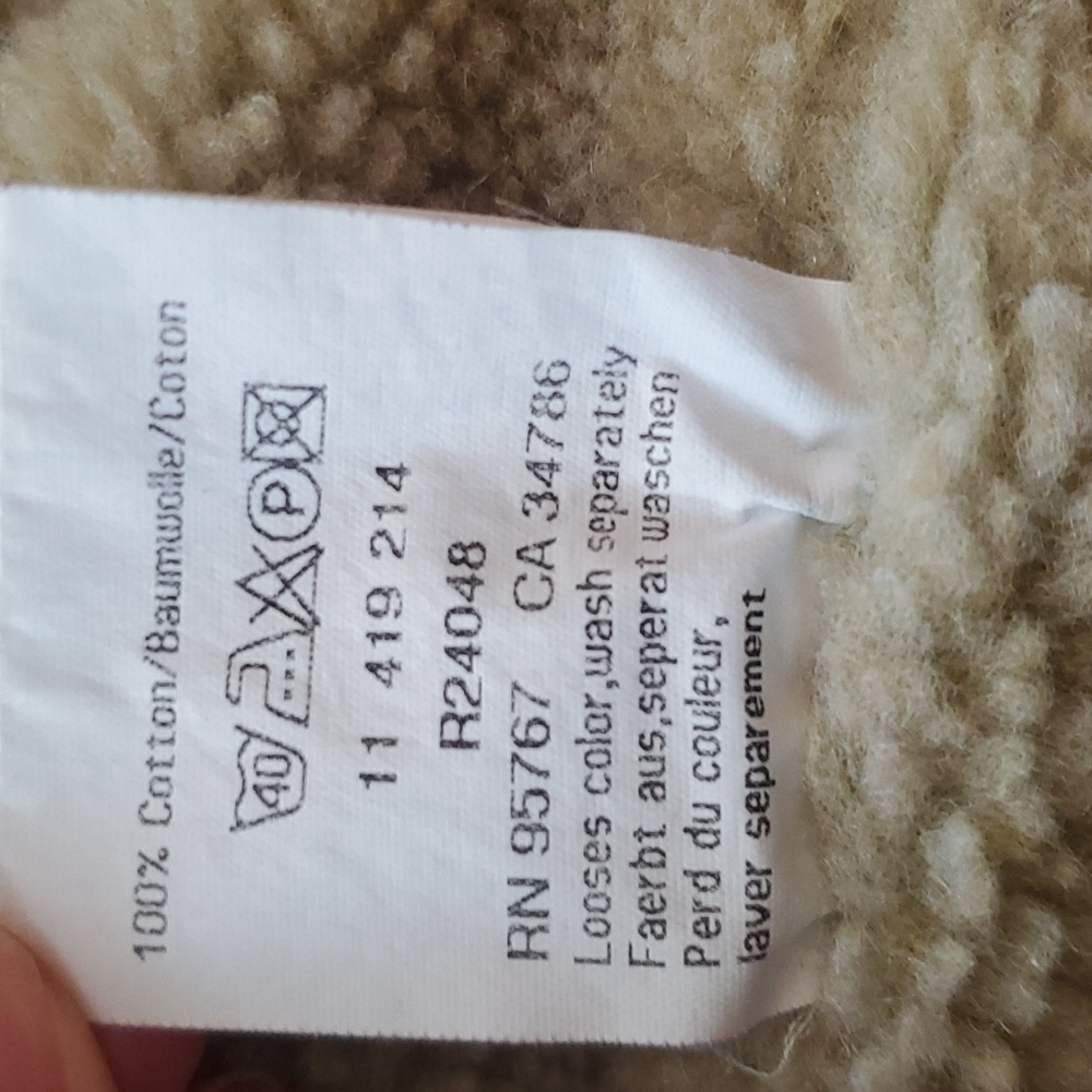 Mavi Jeans 419 Kitty Furred Jean Jacket L - Picture 7 of 7